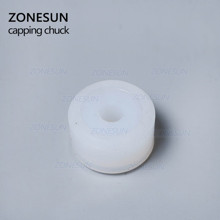 Roue en caoutchouc de ZONESUN pour la machine de capsulage de bureau de ZS-XG6100