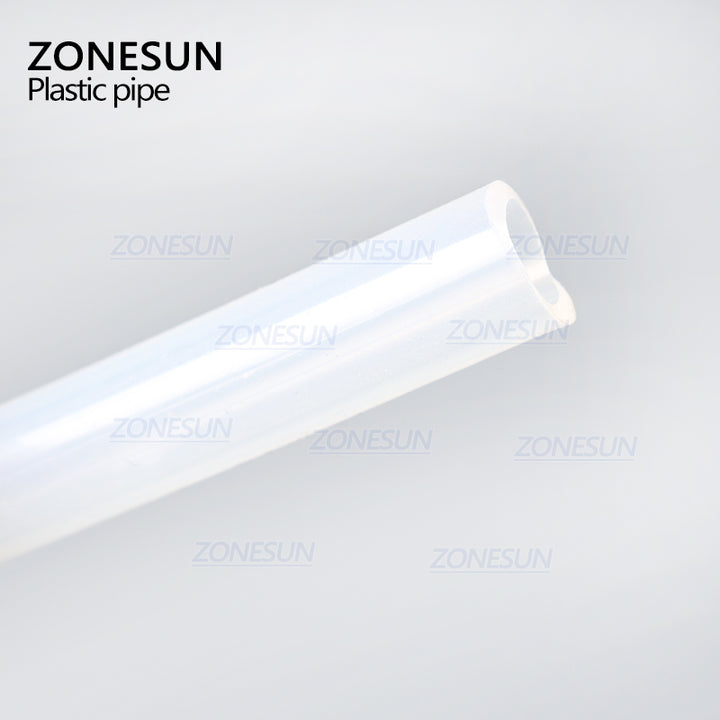 ZONESUN PJ-GZ7 2m(L) * 7mm ID Round Filling Hose Plastic Pipe For Filling Machine