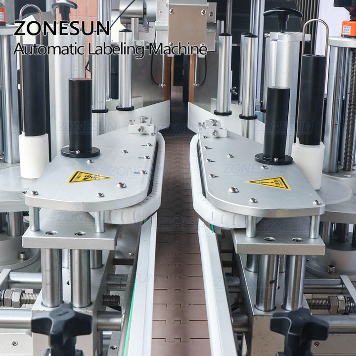 conveyor of ZS-TB300 automatic labeling machine for square bottle
