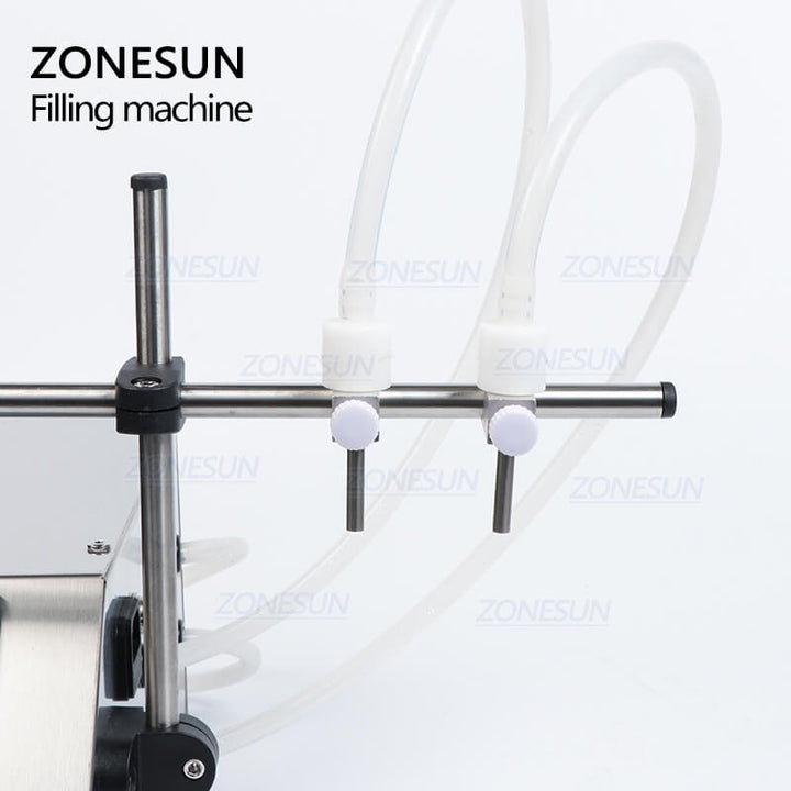 Filling nozzle of Double Head Diaphragm Pump Liquid Filling Machine