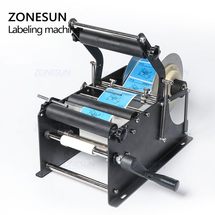 ZS-50P Manual Round Bottle Labeling Machine