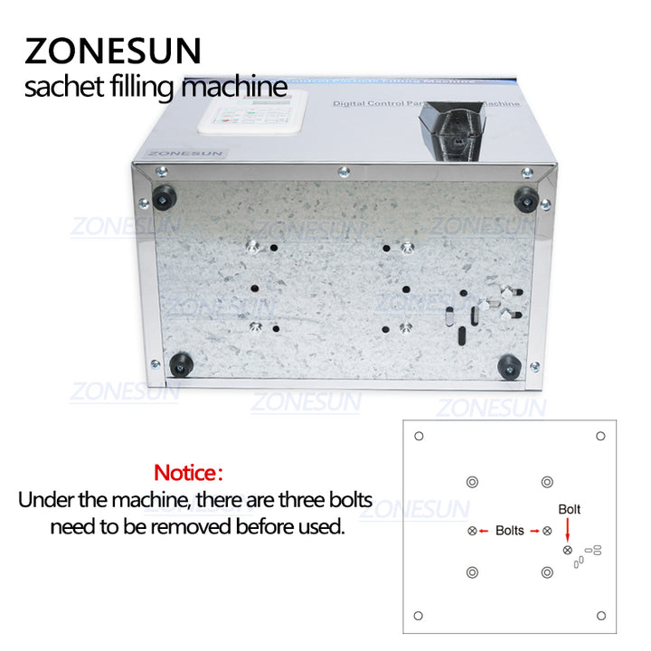2-200g powder filling machine