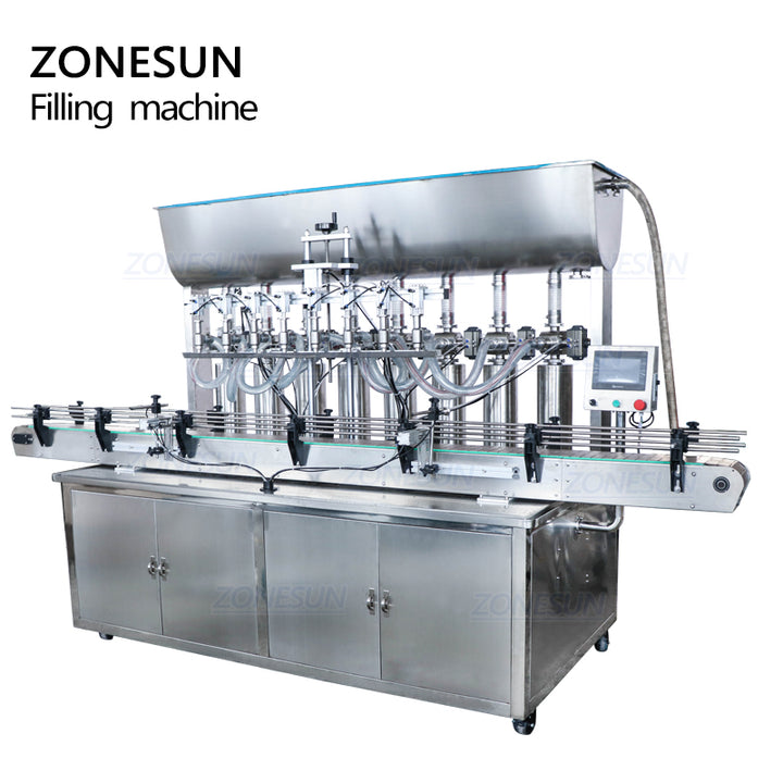 8 Nozzle Automatic Paste Filling Machine
