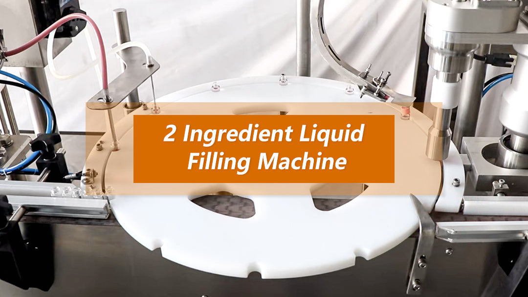 2 ingredient liquid filling machine