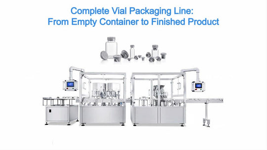 Complete Vial Packaging Line: From Empty Container to Finished Product