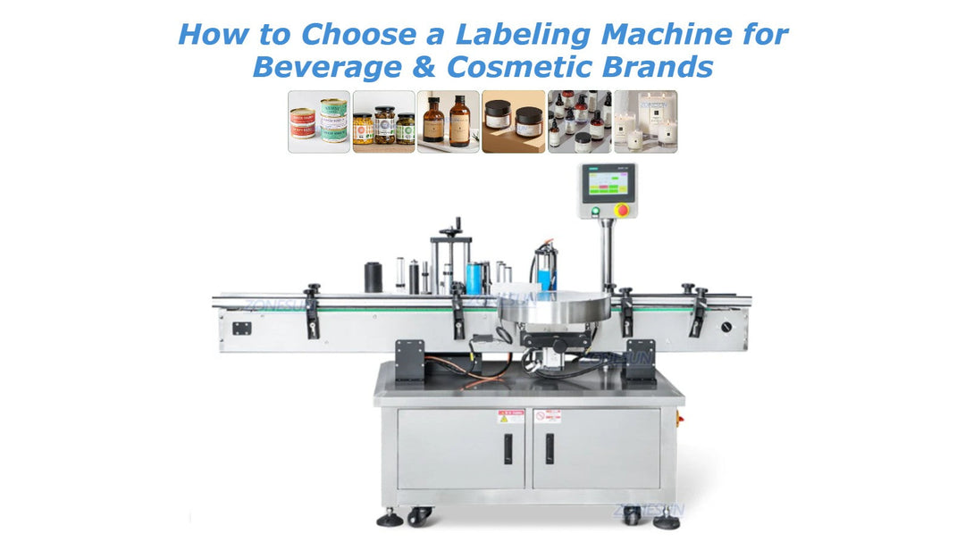 How to Choose a Labeling Machine for Beverage & Cosmetic Brands
