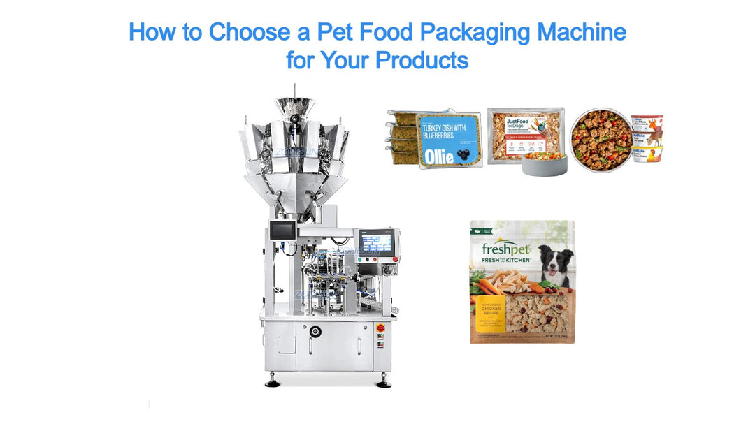 How to Choose a Pet Food Packaging Machine for Your Products