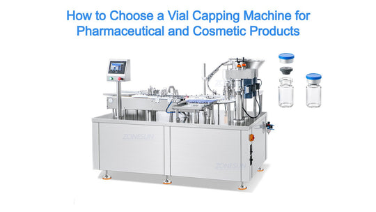 How to Choose a Vial Capping Machine for Pharmaceutical and Cosmetic Products