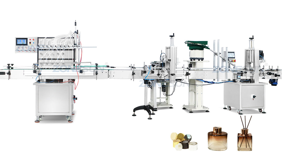Reed Diffusers Filling Capping Labeling Machine-ZONESUN