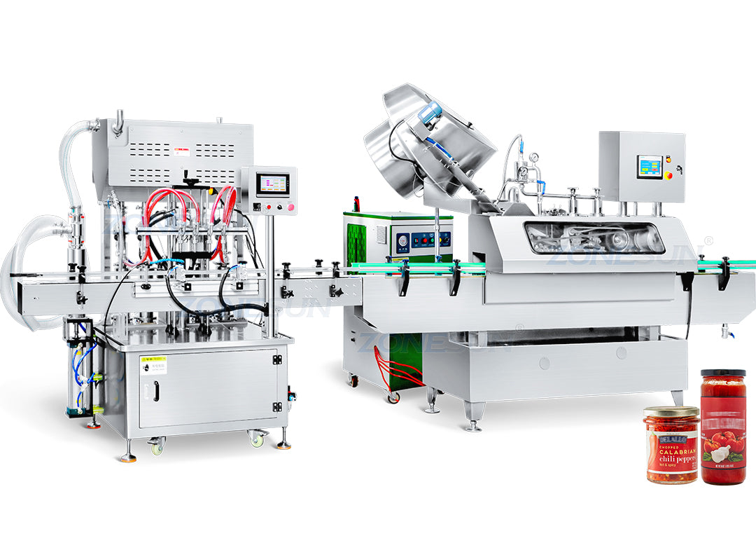 sauce filling capping machine