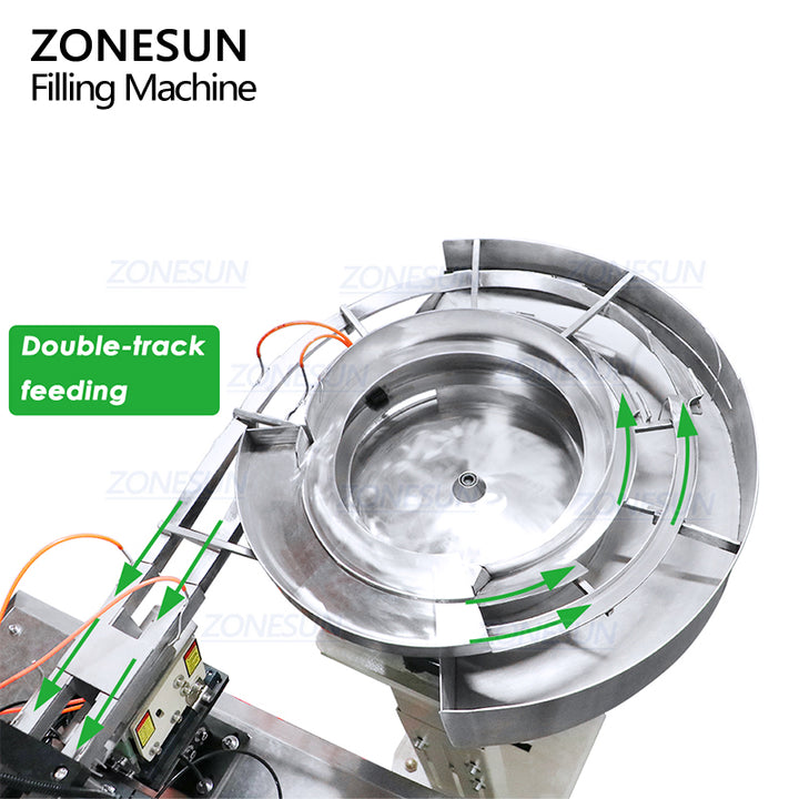 ZONESUN ZS-AFC17 자동 모노 블록 작은 유리 향수 바이알 충전 기계