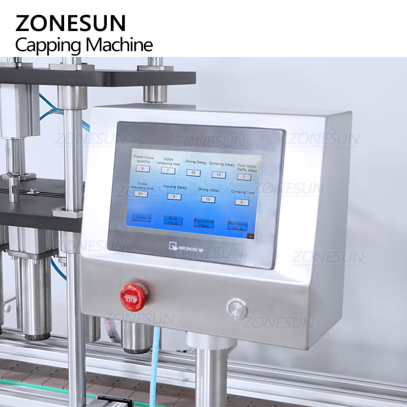 ZS-YG11 Automatic Cosmetics Perfume Bottle Caps Sealing