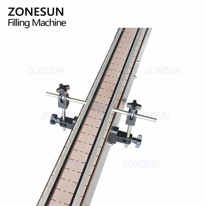 conveyor belt of automatic servo piston pump filling machine