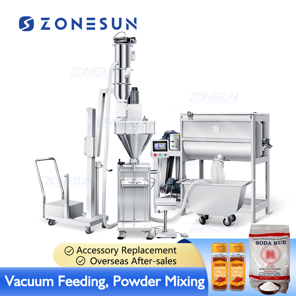 Dry Protein Powder Mixture Bottle Bag Filling Machine With Vacuum Pump ...