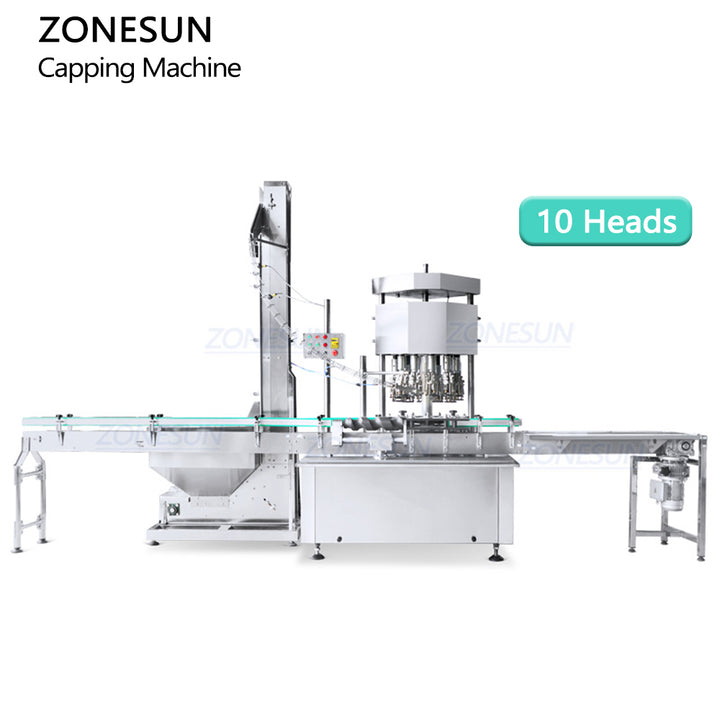 10 heads ropp capping machine