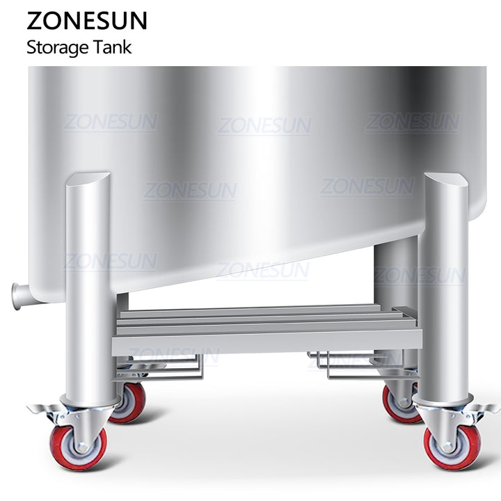 storage tank for raw material