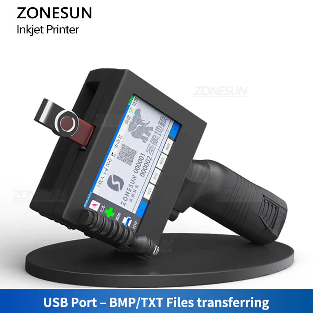 ZONESUN ZS-HIP254 Online 25.4mm Coding Machine Small Intelligent Assem
