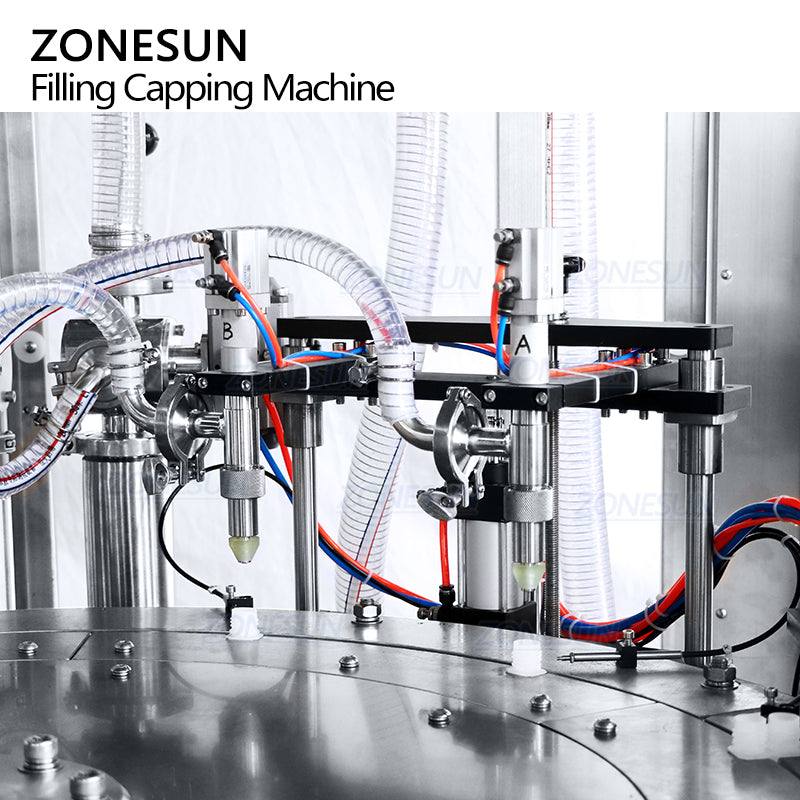 filling nozzle of pouch filling capping machine