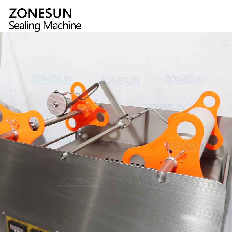 film rolling rack of multi cup sealing machine