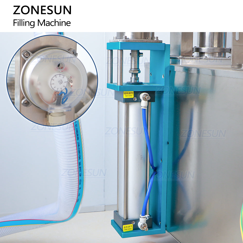 ZS-YT4T-4PX Automatic Face Cream Lotion Body Gel Filling Machine