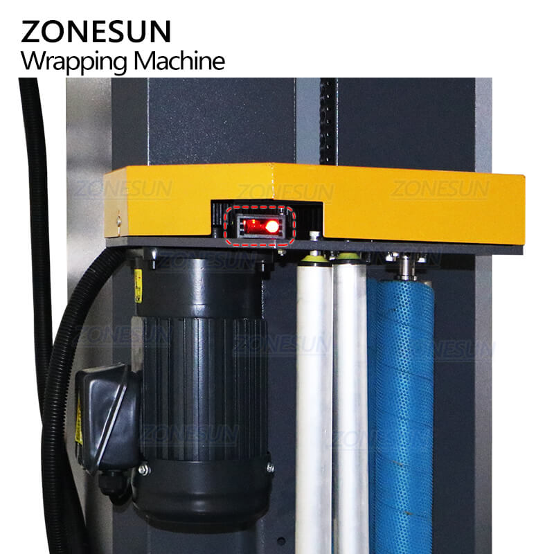 Simple Container Wrapping Device Industrial Extend Rotating Pallet Stretch Wrapping Machine-ZONESUN