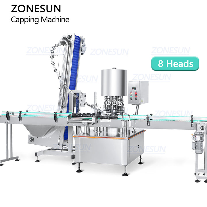 8 heads ropp capping machine