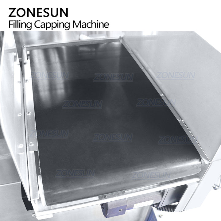 conveyor of pouch filling capping machine