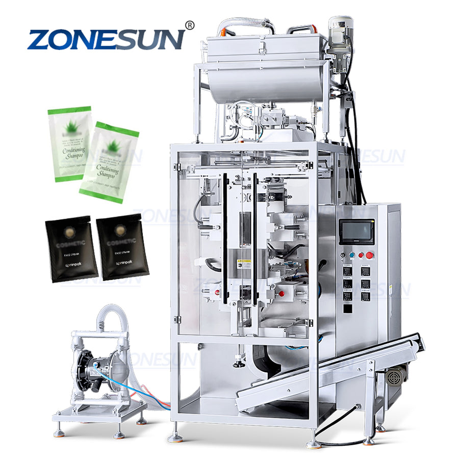 shampoo sachet filling sealing machine