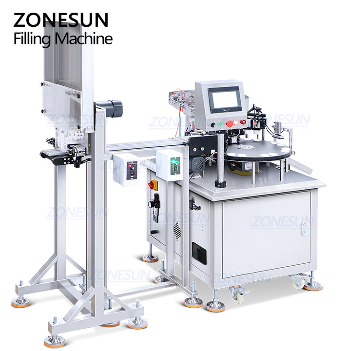 Small Perfume Vial Filling Capping Machine