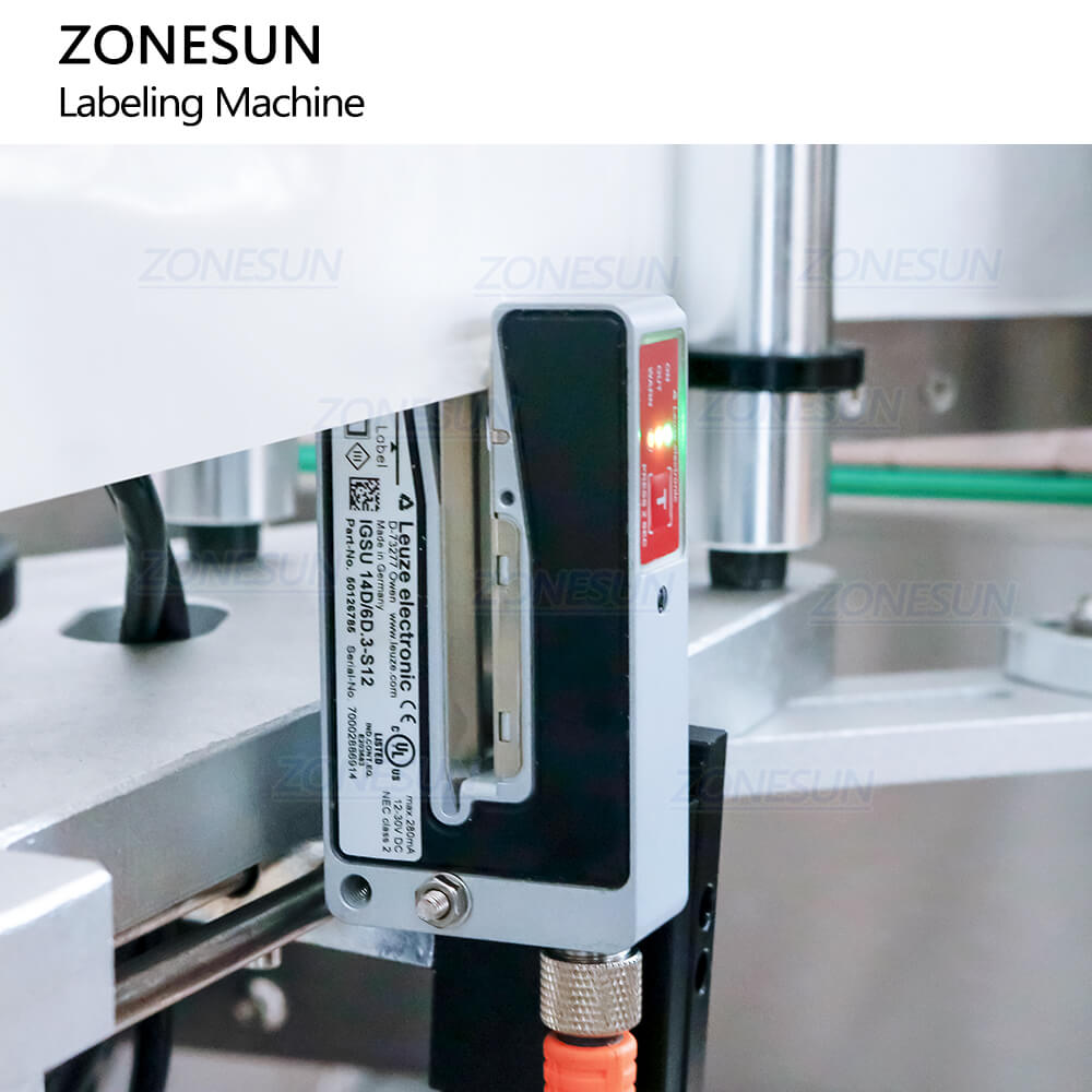 label sensor of flat bottle labeling machine