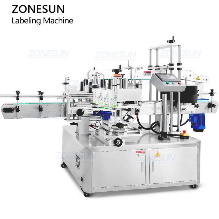 laundry detergent labeling machine