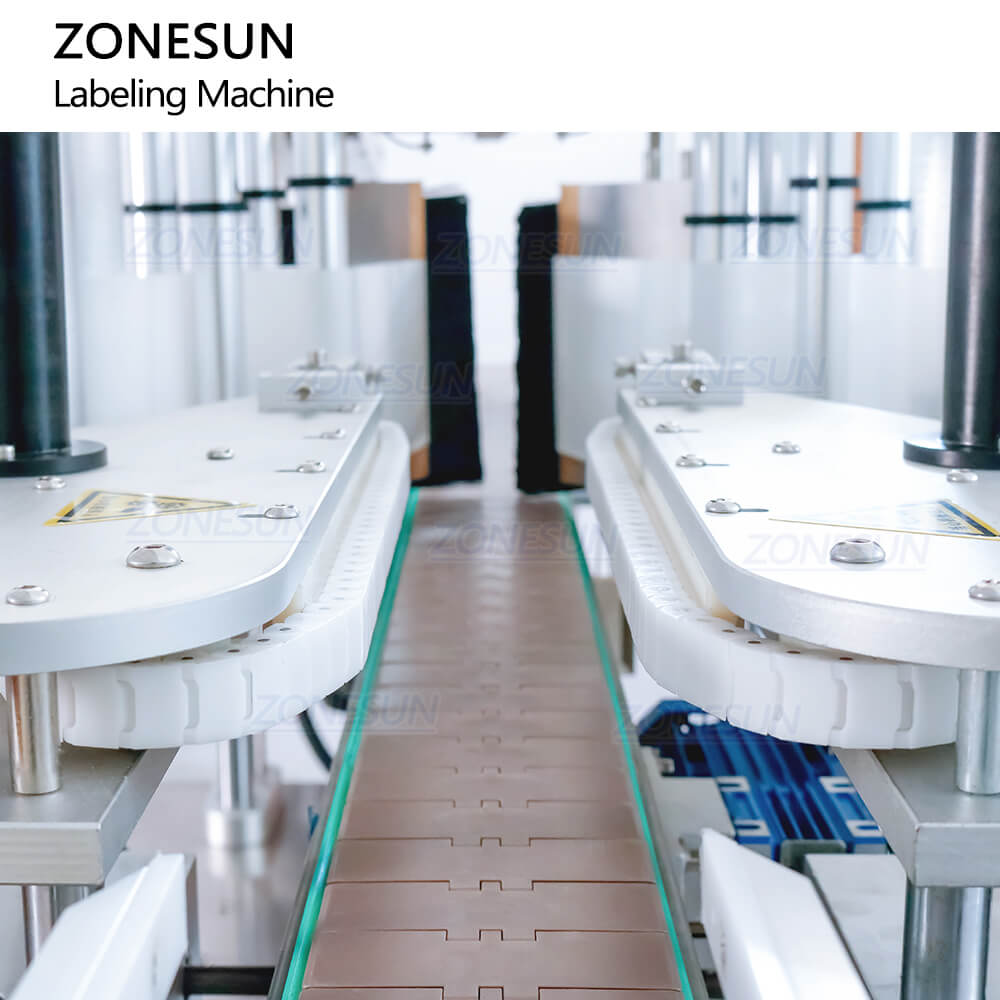 ZS-TB600 Double Size Flat Bottle Labeling Machine