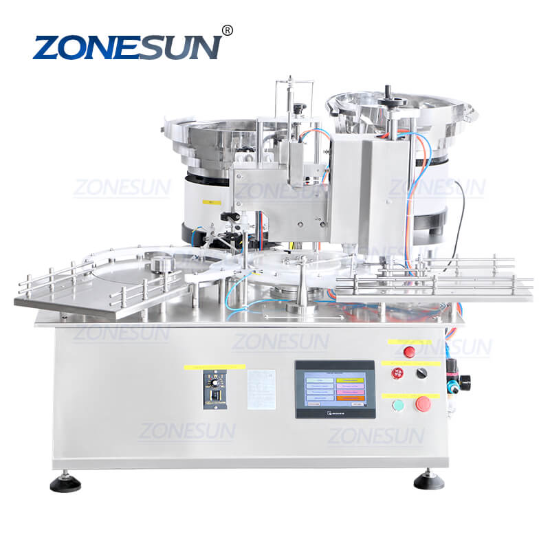 automatic vial filling crimping machine