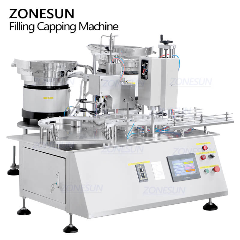 monoblock vial filling crimping machine