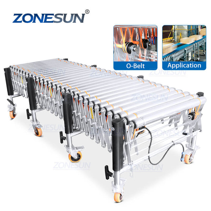 O-belt felxible conveyor belt