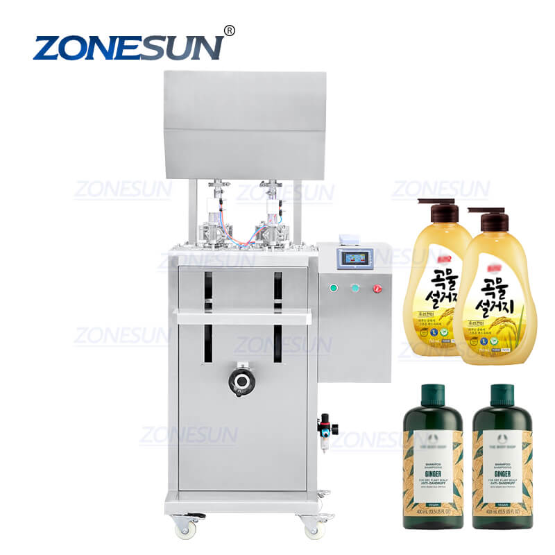 semi-automatic body gel filling machine