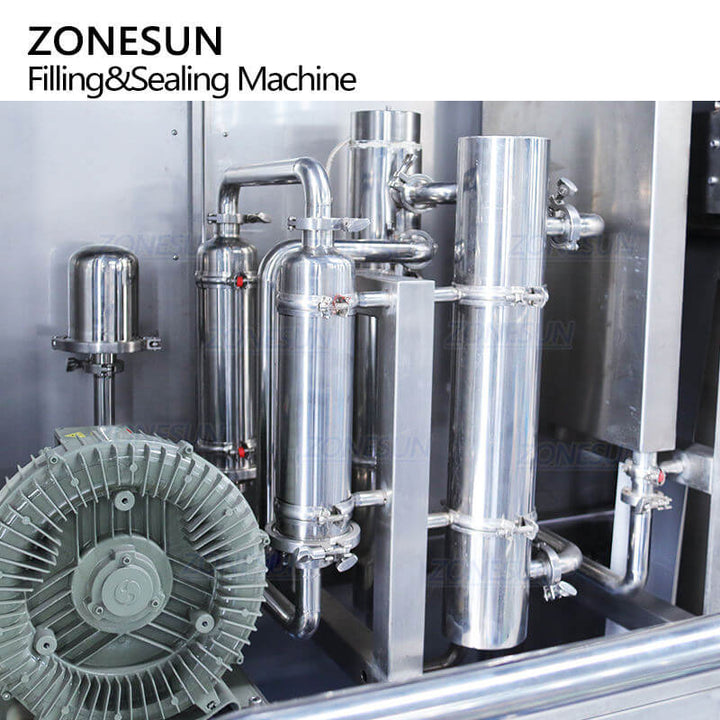 UHT aseptic system of fully automatic filling & sealing machine