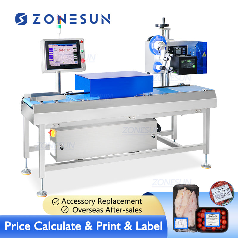 Label Conversion Pound Machine Automatic Real-Time Calculating Printing Weigh Price Labeling Machine