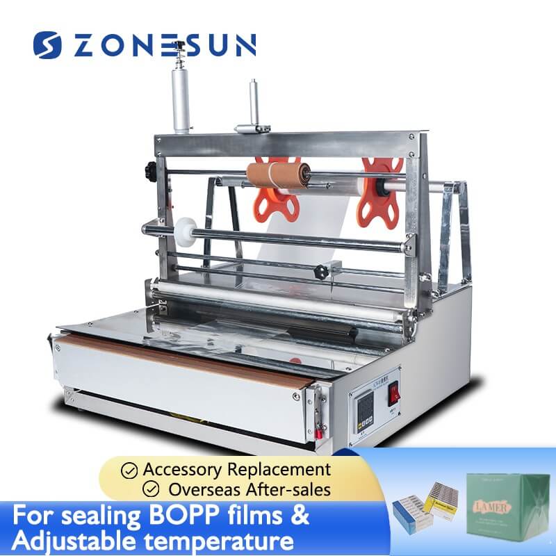 Cellophane Wrapping Machine | ZS-ACW88 BOPP File Wrapper