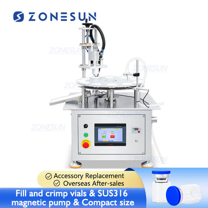 desktop vial filling capping machine