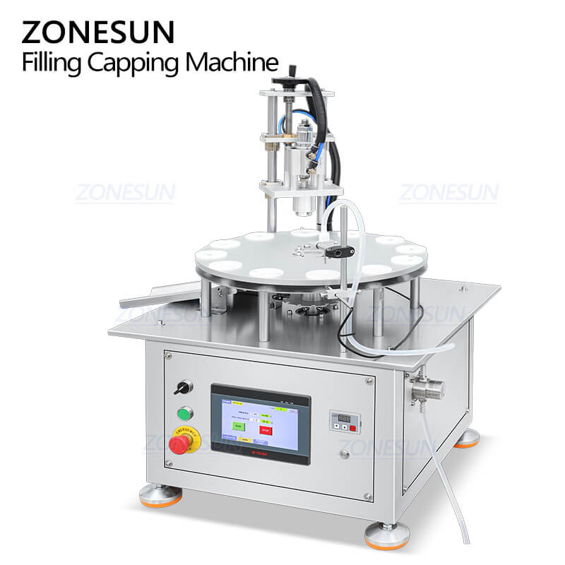 desktop vial filling machine for liquid solution