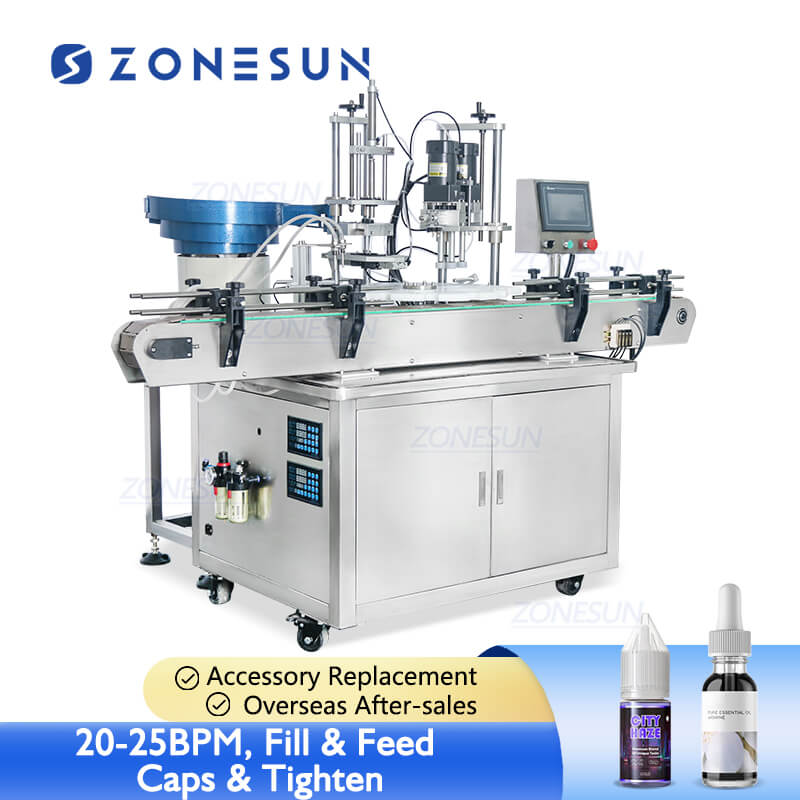ZONESUN ZS-AFC1 Automatic Essential Oil Vials Beard Oils Dropper Bottl