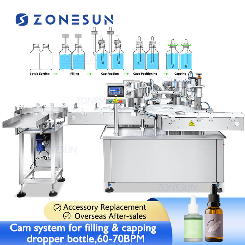 automatic dropper bottle filling machine
