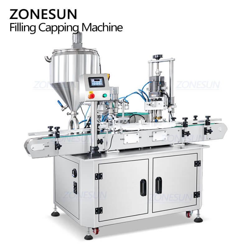 dropper bottle filling and capping machine