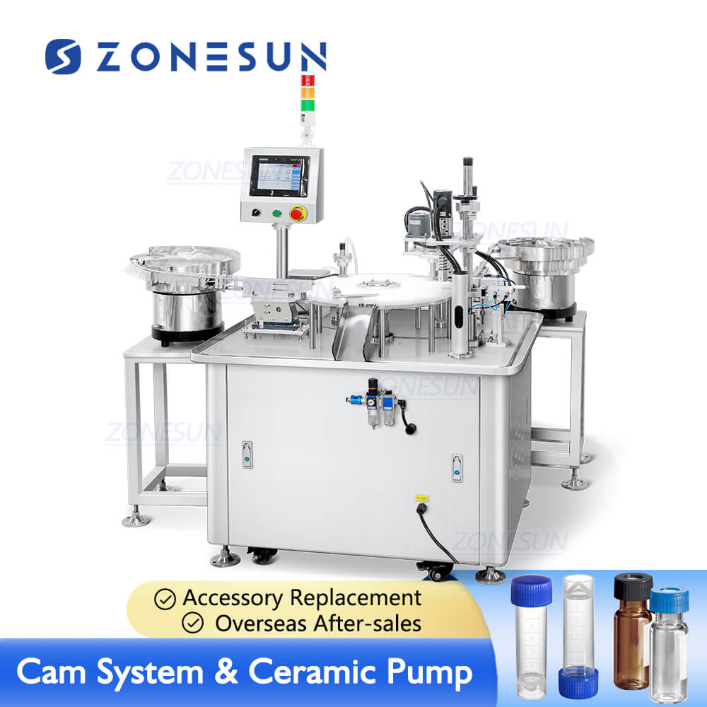 Ceramic Pump Filler | ZS-AFC36 Test Tube Filling Capping Machine