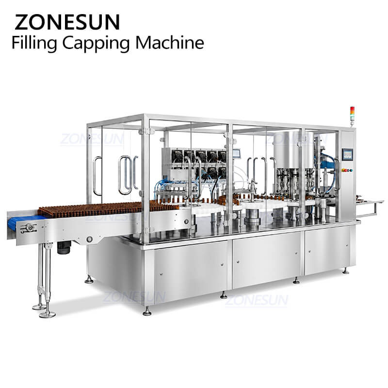 vacuum air cleaning vial filling machine