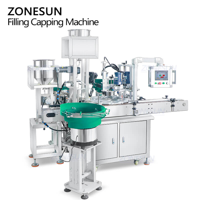 nail gel filling capping machine