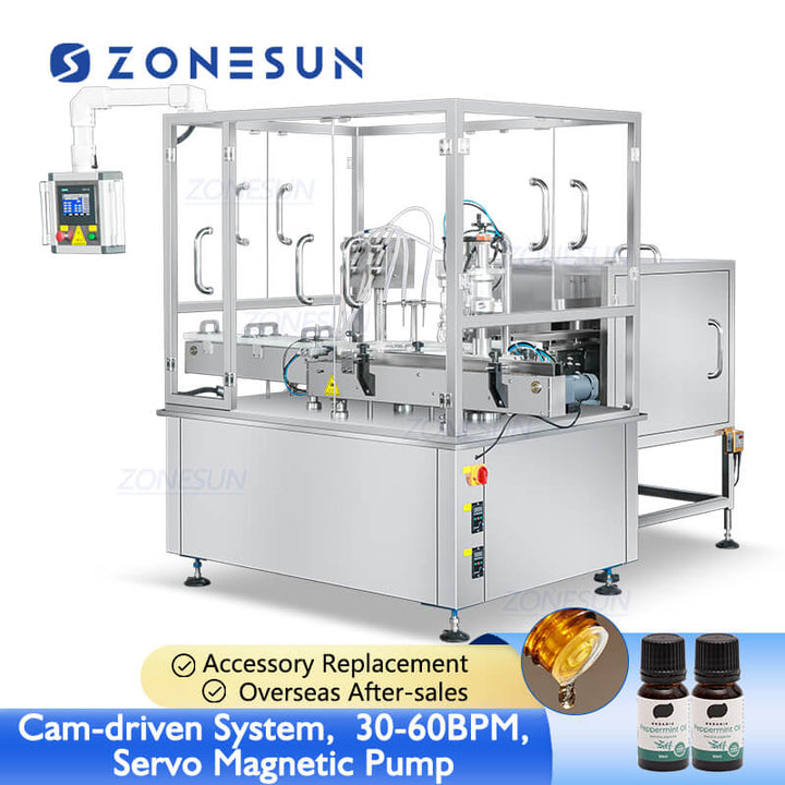 monoblock filling capping machine for vitamin drops