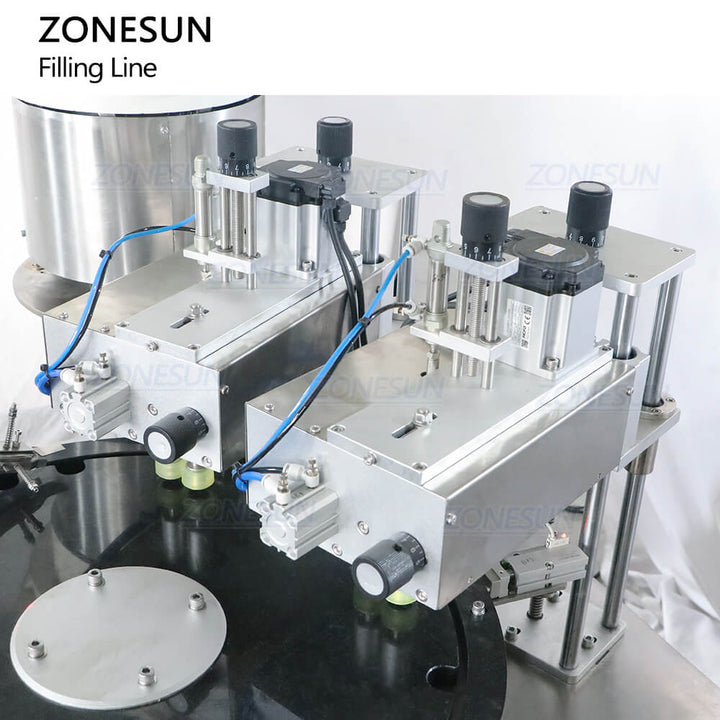 capping structure of filling line