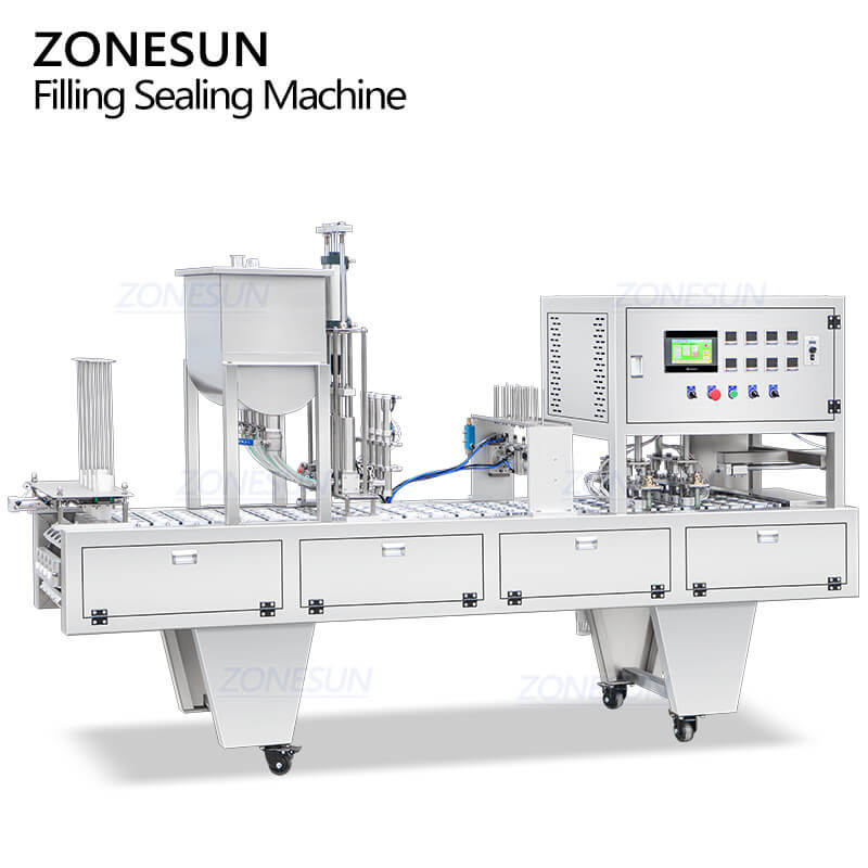 dessert cup sealing machine